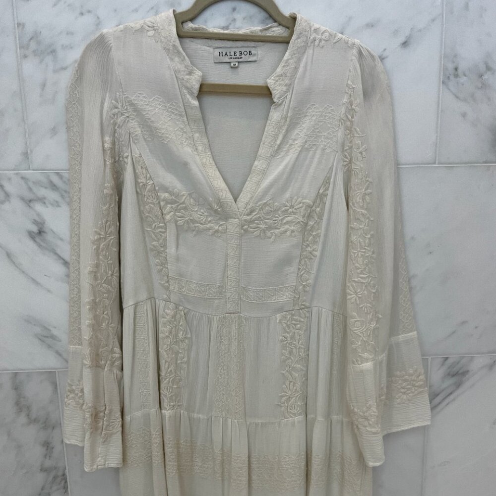 Hale Bob Embroidered Tunic Dress